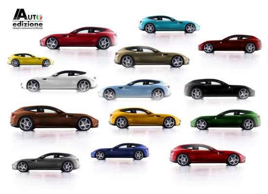 Clan lekkage Invloed Dit zijn kleuren van de Ferrari FF | Auto Edizione