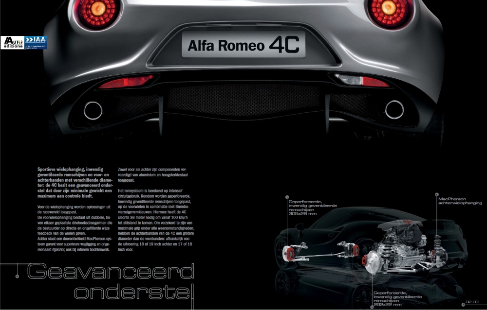 alfa romeo 4c brochure pdf