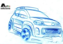 Fiat Uno ontwerpschetsen