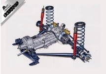 Krijgt de Alfa Romeo Giulia transaxle met achterwielaandrijving?