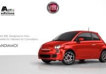 Fiat 500 Prima Edizione ook in Canada direct uitverkocht