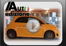 Abarth 695 Tributo Ferrari in Giallo Modena op tweede Abarth Race Day