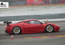 Ferrari 458 GTC klaar voor de start