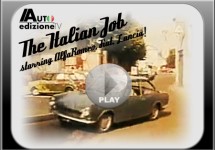 Fiat 124 Sport Coupé op het witte doek