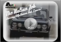 Alfa Romeo 1750/2000 Berlina op het witte doek