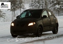 Nieuwe Lancia Ypsilon betrapt in Noord Zweden