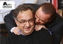 Berlusconi vierkant achter Marchionne nu het stemmen is begonnen