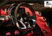 Het interieur van de Alfa Romeo 4C