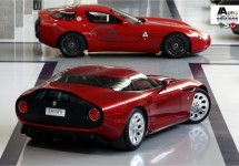 Eerste plaatjes Alfa Romeo TZ3 Stradale