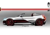 Abarth bevestigt komst van roadster/targa op basis van de 4C GTA