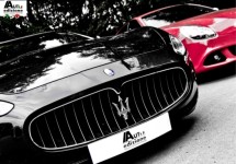 Foto-impressie Maserati GranTurismo bij stand van AutoEdizione