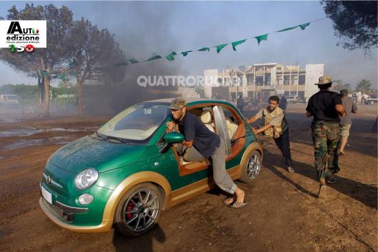 Fiat 500 Gadaffi