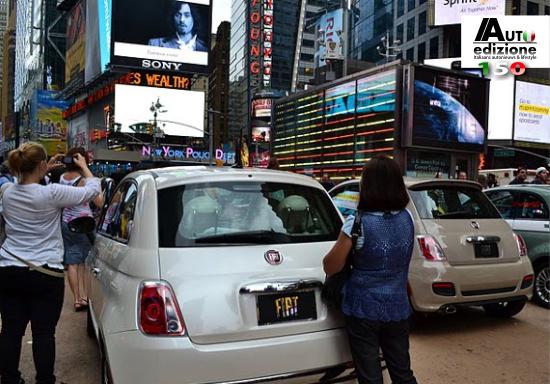 Fiat 500 Times Square