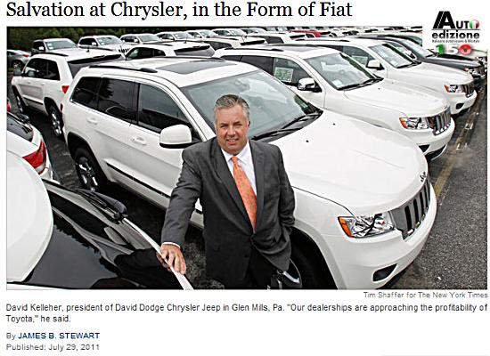 Fiat Chrysler NewYork Times