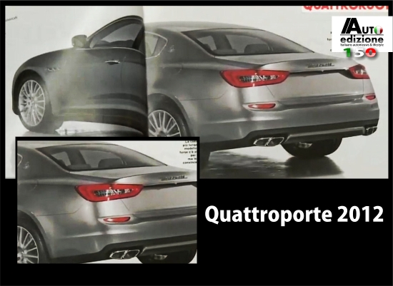 Maserati Quattroporte 2012 rear