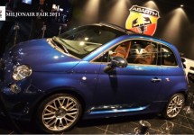 Abarth Cabrio Italia op de Miljonair Fair 2011
