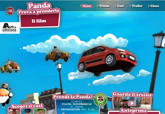 Fiat Panda tekenfilm