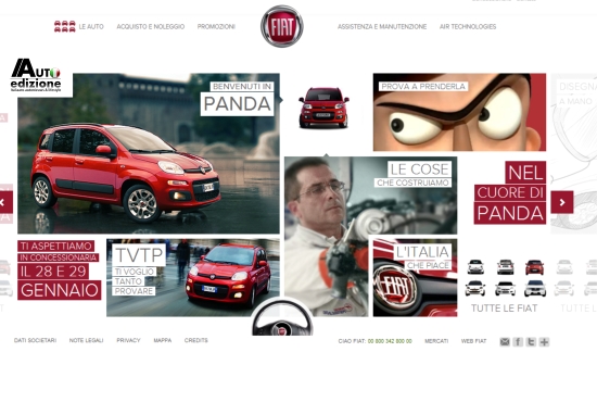 Fiat website