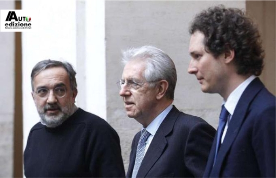 monti marchionne elkann