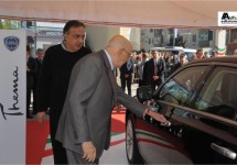 President Napolitano neemt Lancia Thema in ontvangst