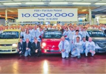 Poolse Fiat fabriek viert tien miljoenste