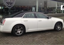 Bijzondere Lancia Thema Bicolore gespot in Nederland