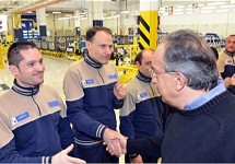 Productiestart Maserati Quattroporte emotionele gebeurtenis