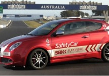 Alfa Romeo MiTo QV SafetyCar tijdens Superbike 2013
