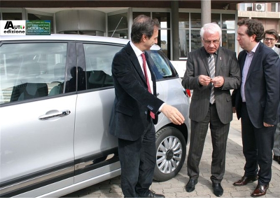 Fiat 500L burgemeester