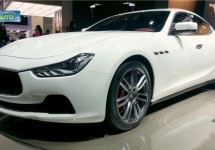 Maserati Ghibli live in Auto Shanghai 2013