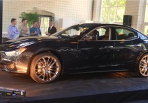 Sfeervol Nederlands debuut Maserati Ghibli in Eindhoven