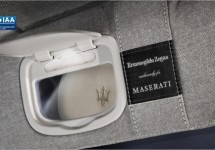 Maserati Quattroporte met Zegna stofje naar IAA
