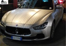 Lapo Elkann heeft nu ook Maserati Ghibli met krijtstreepje