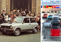 Internationale Autobianchi meeting dit weekend in Turijn