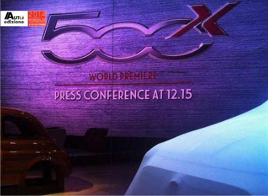 Fiat 500X premiere
