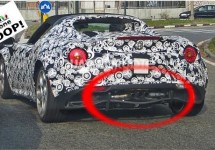 Alfa 4C verschijnt ineens met centraal uitlaatsysteem