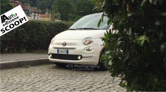 Stout ik zal sterk zijn barbecue Nieuwe Fiat 500 rijdt open en bloot door Turijn | Auto Edizione