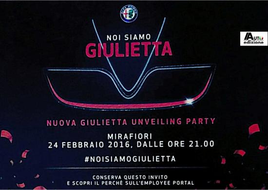 giulietta facelift party