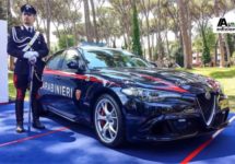 Carabinieri dwingt respect af met Alfa Romeo Giulia Quadrifoglio