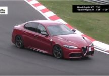 Giulia Quadrifoglio gaat eigen record te lijf op Nürburgring