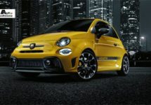 Abarth toont vast de vernieuwde 595