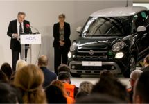 Productiestart nieuwe Fiat 500L vandaag gevierd in Servië