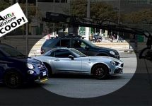 Abarth 124 GT onthuld tijdens opname spotje