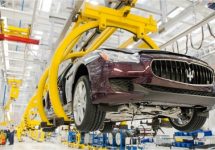Maserati-fabriek in Grugliasco half jaar op halve kracht