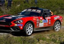 Abarth 124 Rally opvallend sterk tijdens Tour de Corse