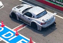 Abarth test potente 124 voor GT4 klasse