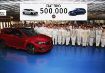 Fiat Tipo nummer 500.000 rolt van de band