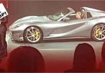 Open Ferrari 812 achter de schermen gepresenteerd