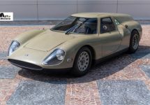 Concept Alfa Romeo Scarabeo logeert een tijd op Frans kasteel