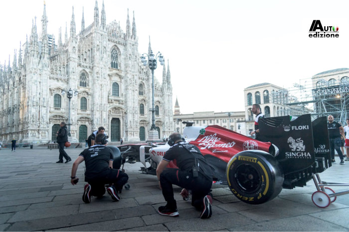 Alfa Romeo viert 112 jaar van Arese tot Portello en met F1 bolide